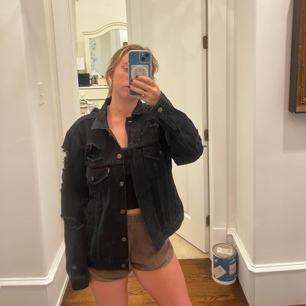 Levi’s black jean jacket